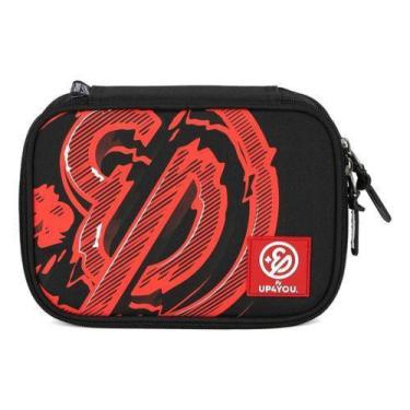 Imagem de Estojo 100 Pens Grande Escolar Juvenil Original Enaldinho - Luxcel