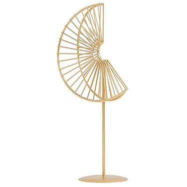 Imagem de Suporte de joias colar de metal suporte de exibição de joias suporte de armazenamento de joias de mesa brincos colar pulseira anel organizador de joias rack exibição de joias (cor: Gloden, tamanho: 15