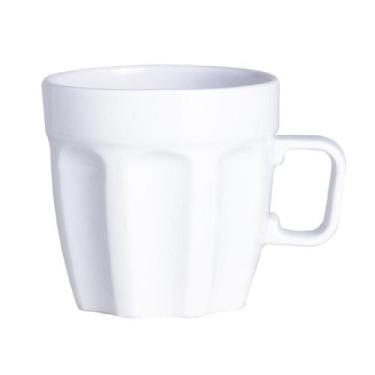 Imagem de Caneca Chá Café Pingada 300 ml Branca Germer Porcelanas