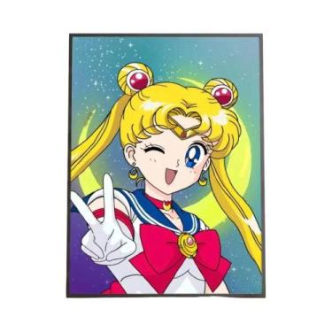 Imagem de Pôster De Lona De Anime Sailor Moon, À Prova D'água, Durável, Decoraçã