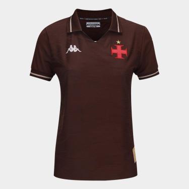 Imagem de Camisa Vasco III 25/26 s/n Jogador Kappa Feminina-Feminino