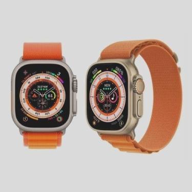 Imagem de Smartwatch Hw8 Ultra Série 8 Relogio Inteligente Watch 8 Alpine Kit Pe