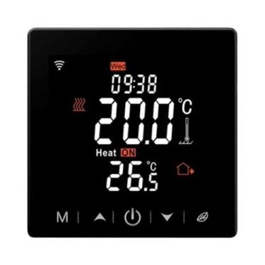 Imagem de Termostato Inteligente Wi-Fi Para Aquecimento De Piso, Caldeira a Gás,