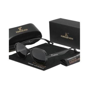 Imagem de Óculos De Sol Vintage Polarizados Redondos Para Homens E Mulheres KING