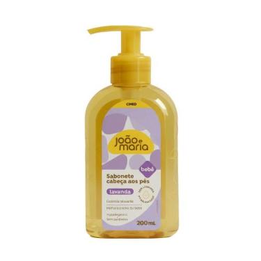 Imagem de Sabonete Líquido João e Maria Bebê Cimed Lavanda 200ml