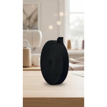 Imagem de Elástico Preto 24mm - Rolo com 25 Metros - Congratulations Store