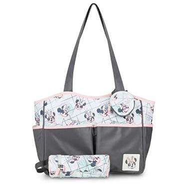 Imagem de Disney Mochila Minnie Mouse para fraldas, Minnie - Aquarela, Tote, Bolsa com várias peças