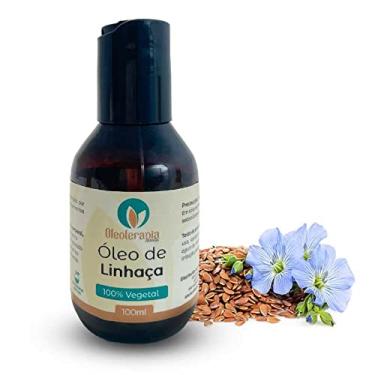 Imagem de Óleo vegetal de Linhaça 100% natural prensado a frio/uso cosmético e terapêutico (100 mL)