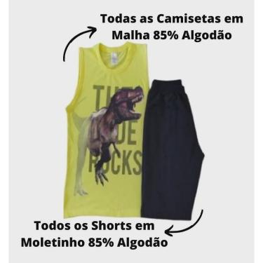 Imagem de Kit 08 Conjunto de Calor Infantil / Juvenil Masculino Tamanho 01 ao 16 - kit Roupas de Calor Menino Atacado na Promoção