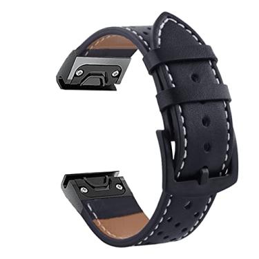Imagem de KAPPDE Pulseira de relógio para Garmin Fenix 5X 6X Pulseira de ajuste rápido para Garmin Descent Mk1 5 Plus 6 Pro Forerunner 935 945 Pulseira (Cor: B, Tamanho: para Descida Mk1)