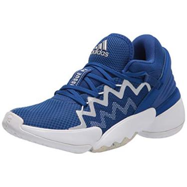 Imagem de adidas Sapato de quadra unissex adulto D.o.n. edição 2, Collegiate Royal/Branco, 10.5