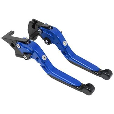 Imagem de Alavanca de freio de motocicleta Para B-MW R1250GS 2019-2022 motocicleta ajustável dobrável kit de alavancas de freio de embreagem com logotipo