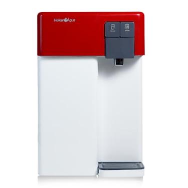 Imagem de Filtro Purificador De Água Alcalina Ionizada Gelada e Natural Hoken (220V, Branco-Vermelho)