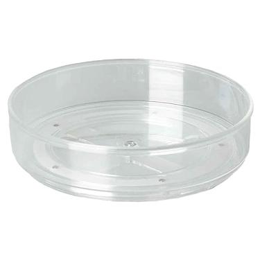 Imagem de Organizador Redondo Giratório 18cm Cozinha Porta Tempero Ou Cosméticos Banheiro