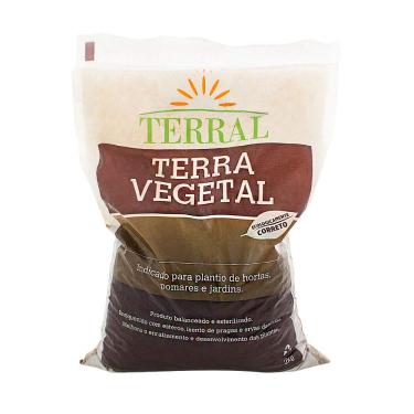 Imagem de Terra Adubada Vegetal Terral Pacote com 2kg