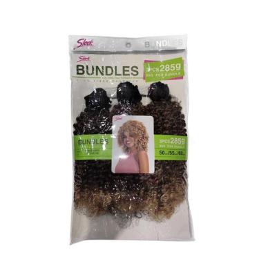 Imagem de Cabelo Cacheado Whitey CTT4 T30B 20B - 260 g - Sleek