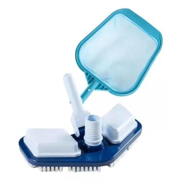 Imagem de Kit Acessorios Limpeza Aspirador E Peneira Com Pá Piscina - netpool