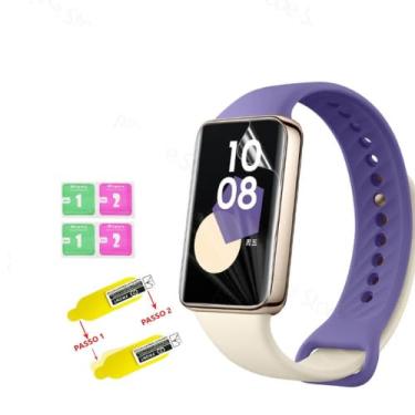 Imagem de Película Tpu Gel Exclusiva para a Versão Honor Band 9 (Relógio sem o botão lateral) C/ 2UN