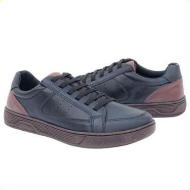 Imagem de Sapatênis Masculino Confortável Macio Resistente e Durável Cadarço de Elástico Só Calçar-Masculino