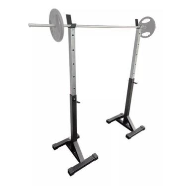Imagem de Suporte Cavalete Gaiola Agachamento Academia Musculação - Iron Force