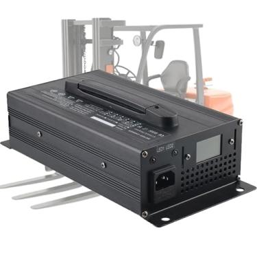 Imagem de Carregador de empilhadeira inteligente Carregador de bateria 36V 25A Carregador de bateria de chumbo-ácido para paleteira, empilhadeira elétrica, carrinho de golfe,36v 25a,L