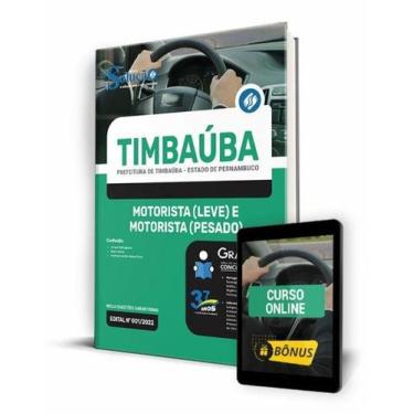 Imagem de Apostila Prefeitura de Timbaúba - PE - Motorista (Leve) e Motorista (P