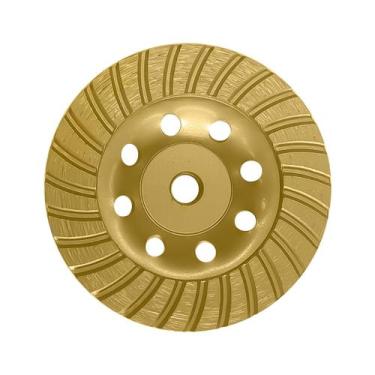 Imagem de Rebolo Desbaste Diamantado Turbo Esmerilhadeira 115mm M14 Profissional