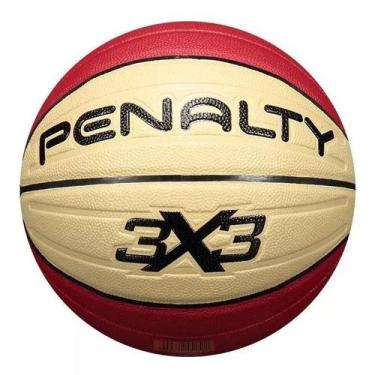 Imagem de Bola basquete Penalty pro IV 3x3 - unissex - vermelho+bege, Vrm, Bge, 