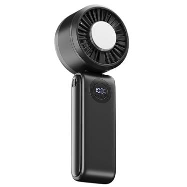 Imagem de ALSKIP Ventilador portátil turbo portátil atualizado – Motor de alta velocidade de 13500 RPM, 3 em 1 (portátil/pescoço/desktop), bateria de 4000 mAh (3-10H), resfriamento instantâneo TEC, compacto e
