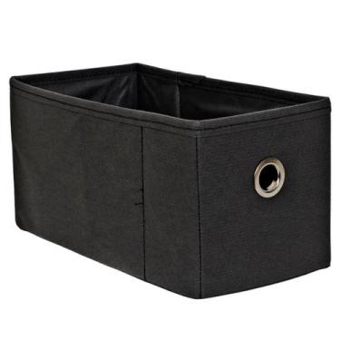 Imagem de Caixa Organizadora 14x14x28 Colorida Ilhos - ORGANICANTO, Cinza