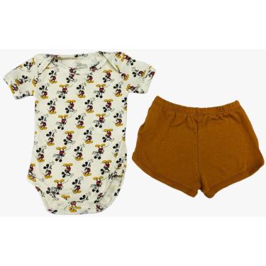 Imagem de Conjunto manga curta body E short mickey