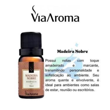 Imagem de Essência Via Aroma 10ML Para Aromatizador Difusor de Ambiente Elétrico