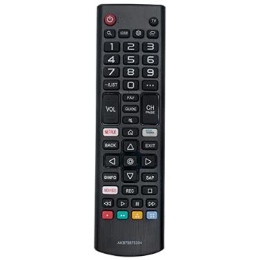 Imagem de AKB75675304 Controle remoto de substituição adequado para LG TV 55UM7300PUA 75UM7570PUB 55UM7650PUB 55UM7400PUA 82UM8070PUA 86UM8070PUA 65UM7300PUA 43UM699 00PUA 4 9UM6900PUA 60UM7200PUA 43UM6910PUA