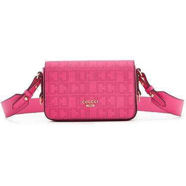 Imagem de Bolsa Crossbody Colcci Monograma VE24 Rosa Feminino  feminino