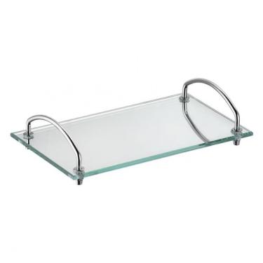 Imagem de Bandeja Organizadora Dry Com Espelho 15x25cm Forma