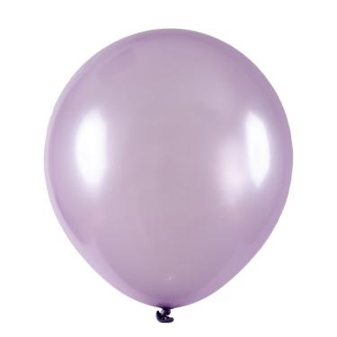 Imagem de Balão De Látex Metalizado Lilás - 8 Polegadas - 50 Unidades