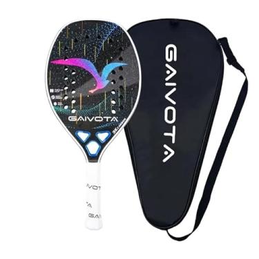 Imagem de Raquete Beach Tennis Gaivota Profissional Carbono 3k + Capa