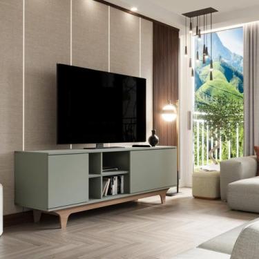 Imagem de Rack para Tv até 65 Polegadas 100% Mdf 160x55x40cm Lars - FD