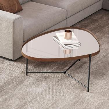 Imagem de Mesa De Centro Charlotte Castanho Preto