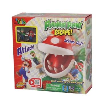Imagem de EPOCH Games Super Mario Piranha Plant Escape! Jogo de Tabuleiro com Ação para 4+ anos