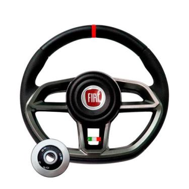 Imagem de Volante Fiat Palio Uno Mille Fire Strada Fiorino Siena Sport - Compatí