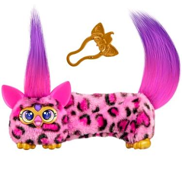 Imagem de Furby DJ Furblets Kitt-Ee-Luv brinquedo de pelúcia interativo com sons e músicas, brinquedo eletrônico divertido, para crianças a partir de 6 anos