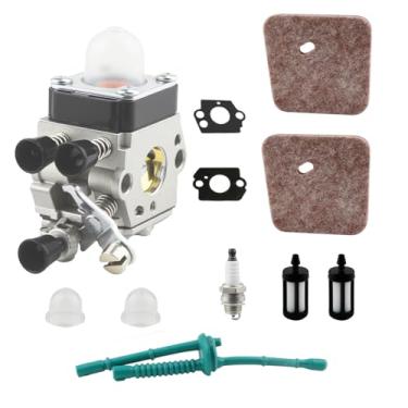 Imagem de Ownengin Carburador Fs38 Fs55R Para Sthil Fs45 Fs45L Fs45C Hl45 Fs46 Fs46C Fs85 Fs55C Fs55Rc Km55 Aparador De Grama Cortador Ervas Daninhas C1Q-S97 C1Q-S186