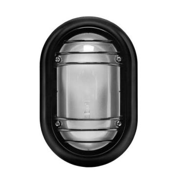 Imagem de Arandela Taschibra Tartaruga Suprema Alumínio E27 Bivolt Preto