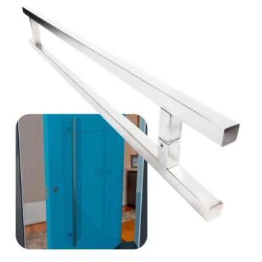 Imagem de Puxador Para Portas Aristocrata 80 cm Aço Inox Escovado - MARIMETAL, P