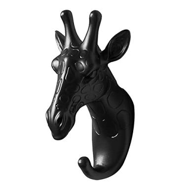 Imagem de Cabide de parede suporte de chave gancho para pendurar na parede chifres de veado cabide de parede cabide de exibição autoadesivo cabide de chave cabide de armazenamento de parede cabide de casaco