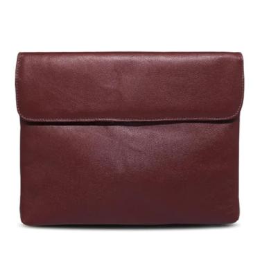 Imagem de Case Protetora de Couro legítimo para notebook 17 polegadas (Marsala)