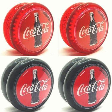 Imagem de Kit Com 4 Yoyos (ioio,yo-yo) De Rolamento Coca Pepsi Fanta - YoyoBrasi