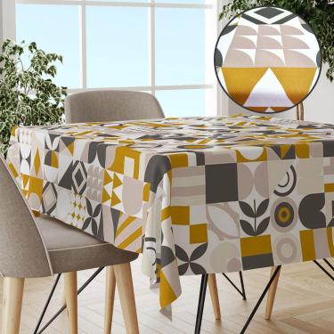 Imagem de Toalha Mesa Plástica Térmica Flow 4 Lugares 1,40