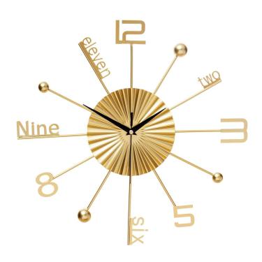 Imagem de Relógio de parede Modern Creative Minimalist 15 Metal Design 38 cm